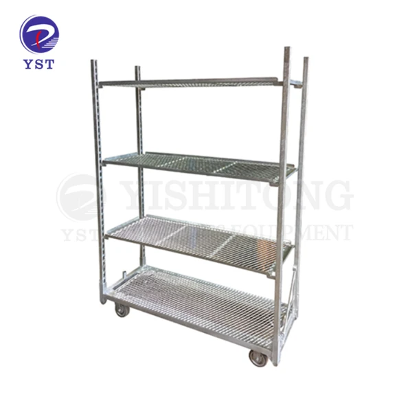 Multi Shelf Nursery Trolley